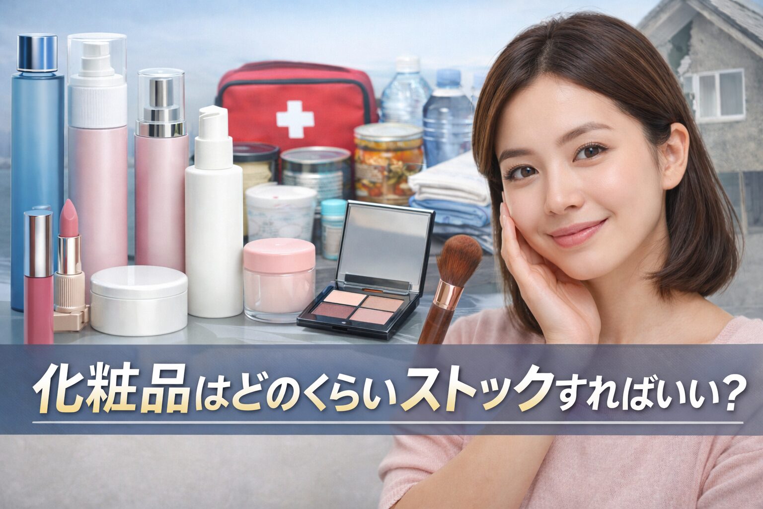 化粧品はどのくらい備蓄すればいい?ストックの目安を解説!